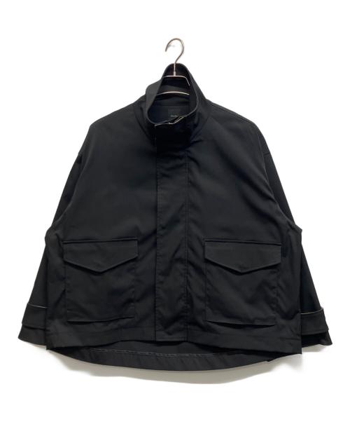 Spick and Span（スピック＆スパン）Spick and Span (スピック＆スパン) スタンドカラーショートブルゾン ブラック サイズ:36の古着・服飾アイテム