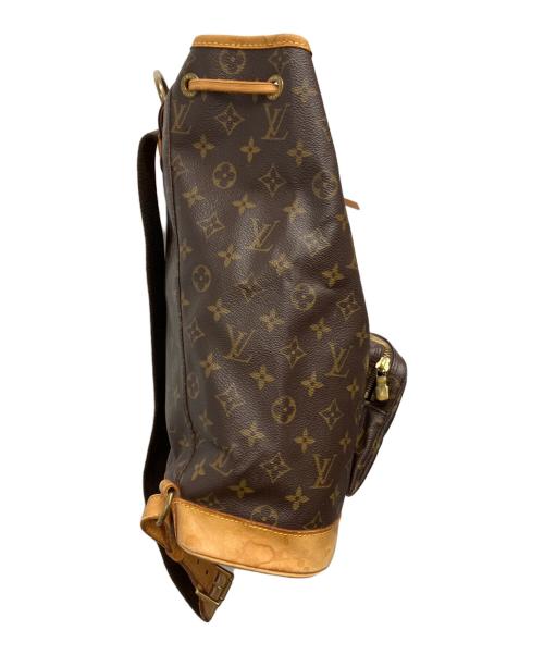 LOUIS VUITTON（ルイ ヴィトン）LOUIS VUITTON (ルイ ヴィトン) モノグラムモンスリGMリュック ブラウン サイズ:下記参照の古着・服飾アイテム