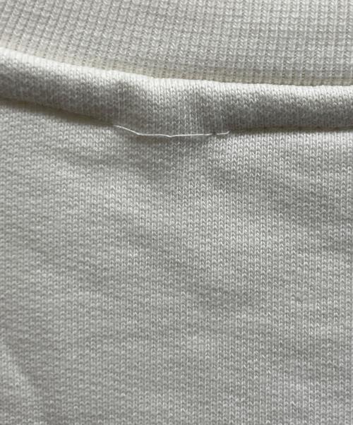 GANNI（ガニー）Ganni (ガニー) 刺繍ロゴワッペンスウェット ホワイト サイズ:XSの古着・服飾アイテム