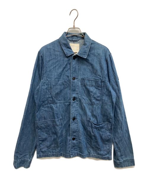 Denham（デンハム）Denham (デンハム) MAO JACKET インディゴ サイズ:Mの古着・服飾アイテム