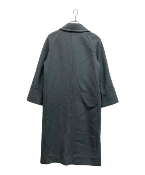 BEAUTY&YOUTH UNITED ARROWS（ビューティーアンドユースユナイテッドアローズ）BEAUTY&YOUTH UNITED ARROWS (ビューティーアンドユースユナイテッドアローズ) HAMILTON WOOL MIX メルトンロングPコート グリーン サイズ:Mの古着・服飾アイテム