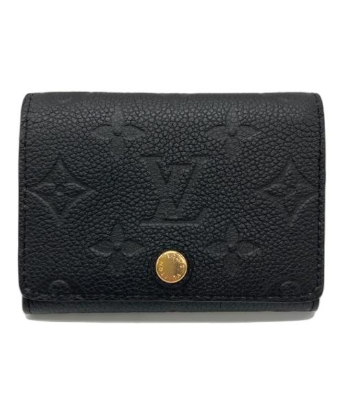 LOUIS VUITTON（ルイ ヴィトン）LOUIS VUITTON (ルイ ヴィトン) モノグラムアンヴェロップ・カルト ドゥ ヴィジットカードケース ブラック サイズ:下記参照の古着・服飾アイテム