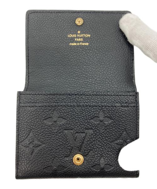 LOUIS VUITTON（ルイ ヴィトン）LOUIS VUITTON (ルイ ヴィトン) モノグラムアンヴェロップ・カルト ドゥ ヴィジットカードケース ブラック サイズ:下記参照の古着・服飾アイテム