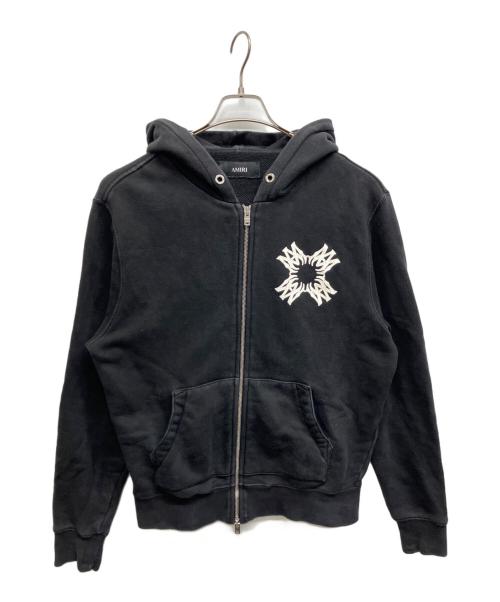 AMIRI（アミリ）AMIRI (アミリ) MA Quad Zip Hoodie ブラック サイズ:Mの古着・服飾アイテム