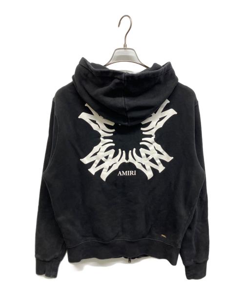 AMIRI（アミリ）AMIRI (アミリ) MA Quad Zip Hoodie ブラック サイズ:Mの古着・服飾アイテム
