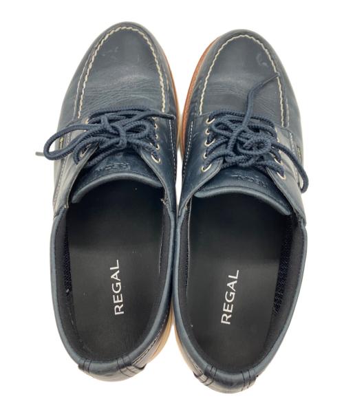 REGAL（リーガル）REGAL (リーガル) 85JL ワークシューズ GORE-TEX ネイビー サイズ:25.5㎝の古着・服飾アイテム
