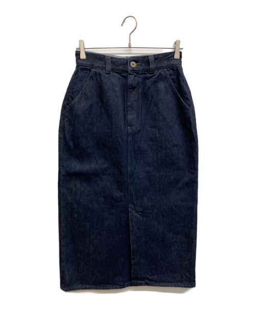 STEVEN ALAN（スティーブンアラン）STEVEN ALAN (スティーブンアラン) 14OZ DENIM TIGHT SKIRT インディゴ サイズ:L 未使用品の古着・服飾アイテム