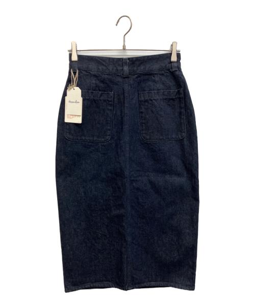 STEVEN ALAN（スティーブンアラン）STEVEN ALAN (スティーブンアラン) 14OZ DENIM TIGHT SKIRT インディゴ サイズ:L 未使用品の古着・服飾アイテム