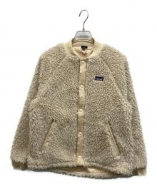 Patagonia（パタゴニア）の古着「Girls' Retro-X Bomber Jacket」｜アイボリー