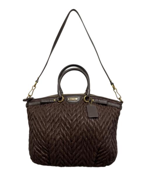 COACH（コーチ）COACH (コーチ) マディソン ショルダーバッグ ブラウン サイズ:下記参照の古着・服飾アイテム