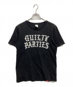 WACKO MARIAワコマリア）の古着「Guilty PartiesプリントTシャツ」｜ブラック