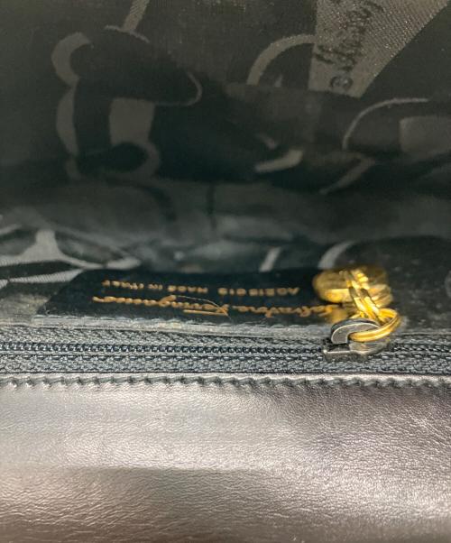 Salvatore Ferragamo（サルヴァトーレ フェラガモ）Salvatore Ferragamo (サルヴァトーレ フェラガモ) ガンチーニミニチェーンショルダーバッグ ブラック サイズ:下記参照の古着・服飾アイテム