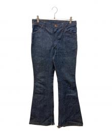 Wrangler（ラングラー）の古着「フレアデニムパンツ」｜インディゴ