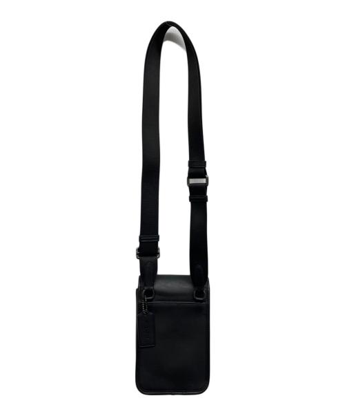 COACH（コーチ）COACH (コーチ) レーサー フォーン クロスボディ バッグ ブラックの古着・服飾アイテム