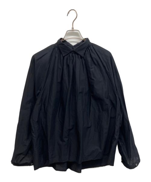 BEARDSLEY（ビアズリー）BEARDSLEY (ビアズリー) ハイネックプルオーバー袖ボリュームシャツ ブラック サイズ:Freeの古着・服飾アイテム