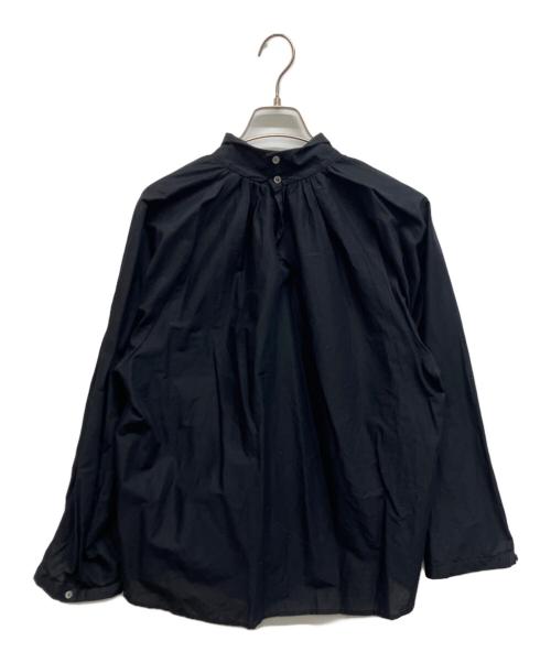 BEARDSLEY（ビアズリー）BEARDSLEY (ビアズリー) ハイネックプルオーバー袖ボリュームシャツ ブラック サイズ:Freeの古着・服飾アイテム