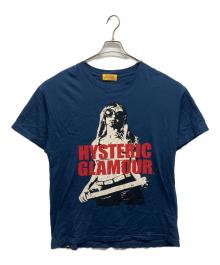 Hysteric Glamour（ヒステリックグラマー）の古着「LIGHT MY FIRE オーバーサイズTシャツ」｜ネイビー