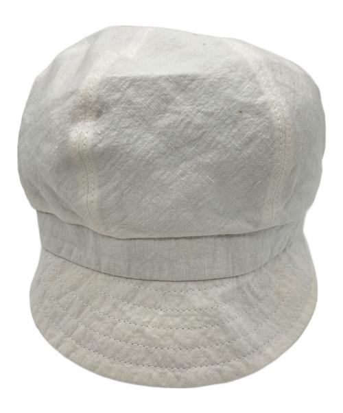 Vivienne Westwood（ヴィヴィアンウエストウッド）Vivienne Westwood (ヴィヴィアンウエストウッド) コットンリネンキャスケット ブルー サイズ:下記参照の古着・服飾アイテム