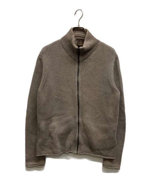 LOUIS VUITTON（ルイ ヴィトン）LOUIS VUITTON (ルイ ヴィトン) コットンドライバーズニット ベージュ サイズ:Sの古着・服飾アイテム
