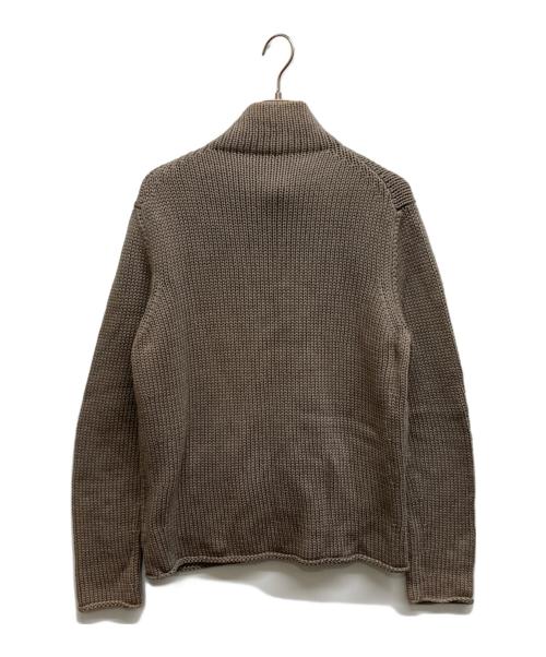 LOUIS VUITTON（ルイ ヴィトン）LOUIS VUITTON (ルイ ヴィトン) コットンドライバーズニット ベージュ サイズ:Sの古着・服飾アイテム