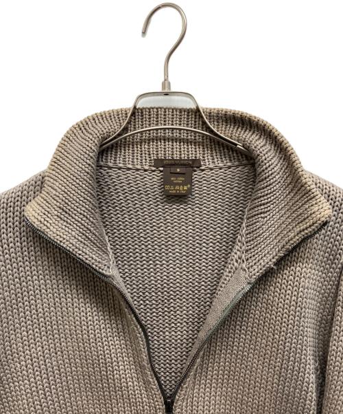 LOUIS VUITTON（ルイ ヴィトン）LOUIS VUITTON (ルイ ヴィトン) コットンドライバーズニット ベージュ サイズ:Sの古着・服飾アイテム