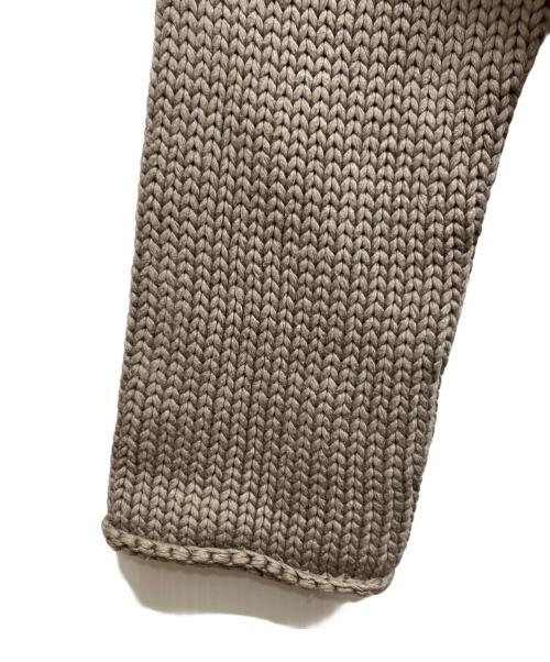 LOUIS VUITTON（ルイ ヴィトン）LOUIS VUITTON (ルイ ヴィトン) コットンドライバーズニット ベージュ サイズ:Sの古着・服飾アイテム