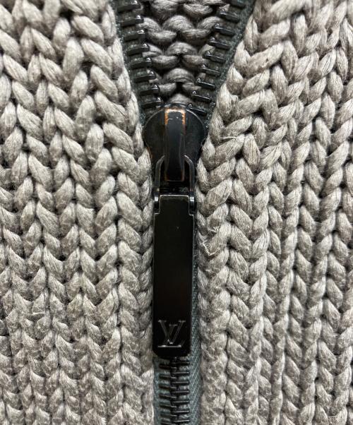 LOUIS VUITTON（ルイ ヴィトン）LOUIS VUITTON (ルイ ヴィトン) コットンドライバーズニット ベージュ サイズ:Sの古着・服飾アイテム