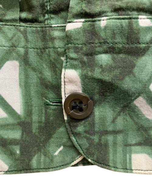 DRIES VAN NOTEN（ドリスヴァンノッテン）DRIES VAN NOTEN (ドリスヴァンノッテン) 総柄シャツ グリーン サイズ:44の古着・服飾アイテム