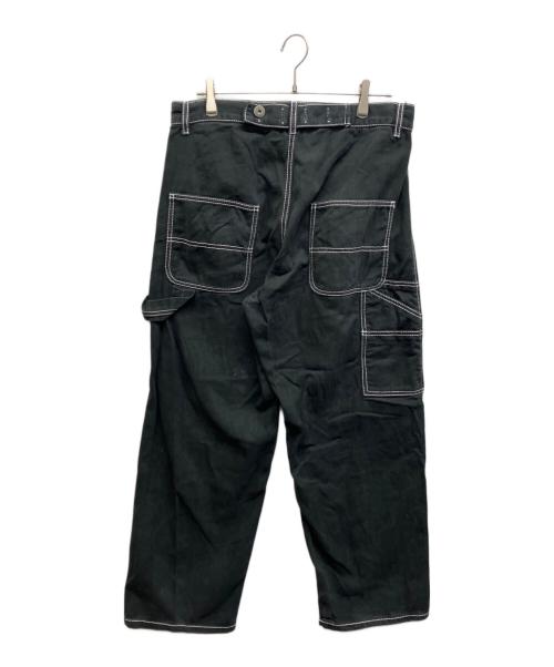 DANKE SCHON（ダンケ シェーン）DANKE SCHON (ダンケ シェーン) ペインターパンツ ブラック サイズ:Lの古着・服飾アイテム