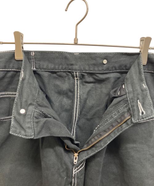 DANKE SCHON（ダンケ シェーン）DANKE SCHON (ダンケ シェーン) ペインターパンツ ブラック サイズ:Lの古着・服飾アイテム