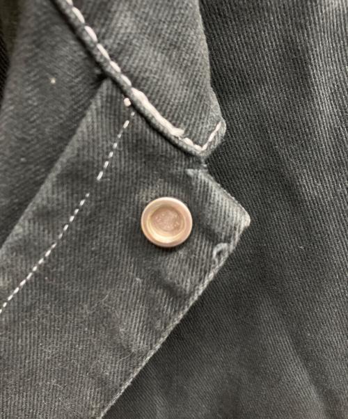 DANKE SCHON（ダンケ シェーン）DANKE SCHON (ダンケ シェーン) カバーオール ブラック サイズ:Freeの古着・服飾アイテム