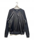 DIESELディーゼル）の古着「X1978Xラグランスウェット」｜ブラック