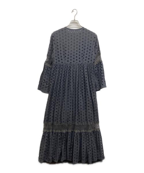 freada（フリーダ）freada (フリーダ) カットワーク刺繍ワンピース ブラック サイズ:Freeの古着・服飾アイテム