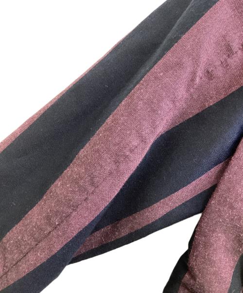 Vivienne Westwood RED LABEL（ヴィヴィアンウエストウッドレッドレーベル）Vivienne Westwood RED LABEL (ヴィヴィアンウエストウッドレッドレーベル) ストライプテーラードジャケット パープル サイズ:2の古着・服飾アイテム