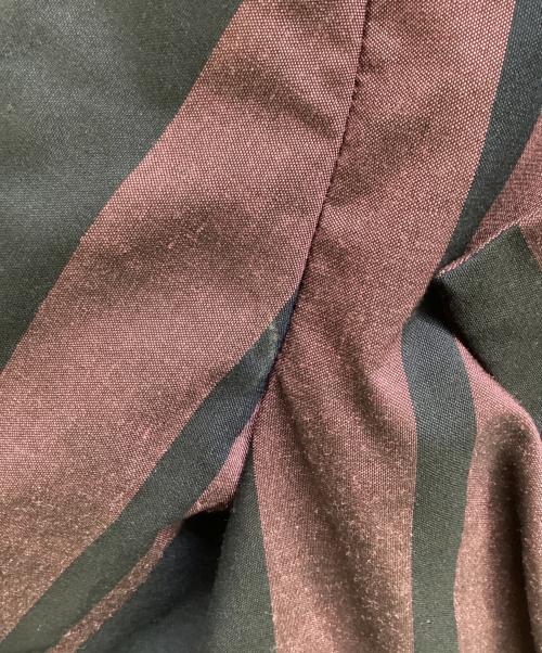 Vivienne Westwood RED LABEL（ヴィヴィアンウエストウッドレッドレーベル）Vivienne Westwood RED LABEL (ヴィヴィアンウエストウッドレッドレーベル) ストライプテーラードジャケット パープル サイズ:2の古着・服飾アイテム