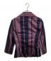Vivienne Westwood RED LABEL (ヴィヴィアンウエストウッドレッドレーベル) ストライプテーラードジャケット パープル サイズ:2：20000円