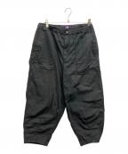 THE NORTHFACE PURPLELABELザ・ノースフェイス パープルレーベル）の古着「Ripstop Wide Cropped Field Pants」｜ブラック