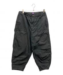 THE NORTHFACE PURPLELABEL（ザ・ノースフェイス パープルレーベル）の古着「Ripstop Wide Cropped Field Pants」｜ブラック