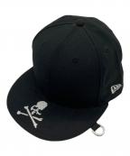New Era×Mastermind JAPANニューエラ×マスターマインド ジャパン）の古着「スカル刺繍キャップ」｜ブラック