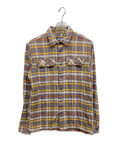 Patagonia（パタゴニア）Patagonia (パタゴニア) フランネルシャツ ブラウン サイズ:Sの古着・服飾アイテム