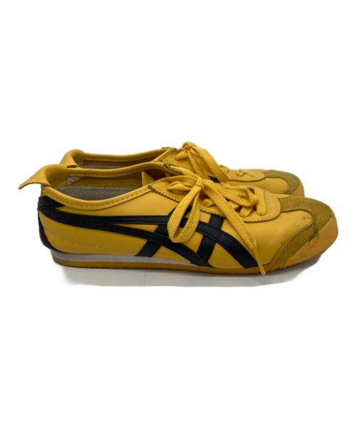 Onitsuka Tiger（オニツカタイガー）Onitsuka Tiger (オニツカタイガー) スニーカー イエロー サイズ:24.5㎝の古着・服飾アイテム