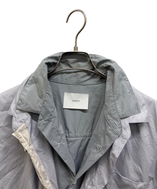 stein（シュタイン）stein (シュタイン) Oversized Layered Shirt ブルー サイズ:Sの古着・服飾アイテム