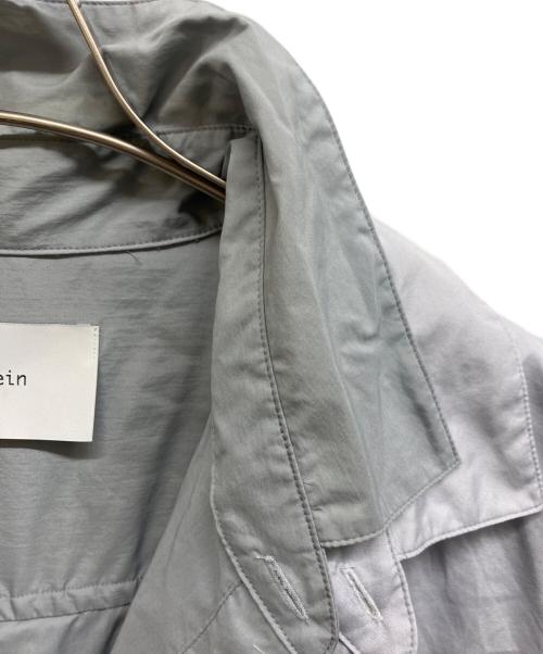 stein（シュタイン）stein (シュタイン) Oversized Layered Shirt ブルー サイズ:Sの古着・服飾アイテム
