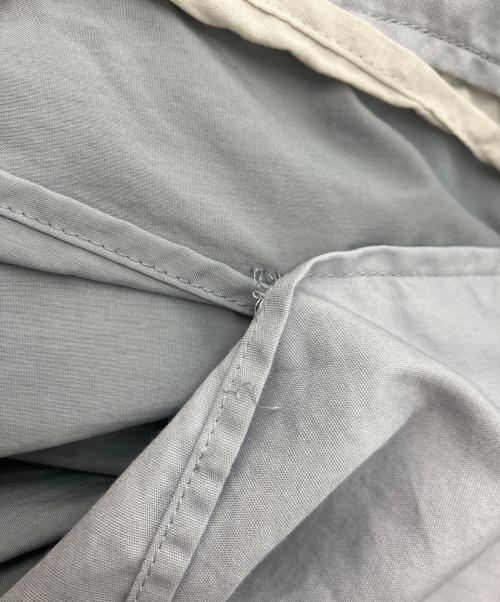 stein（シュタイン）stein (シュタイン) Oversized Layered Shirt ブルー サイズ:Sの古着・服飾アイテム