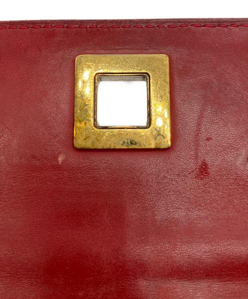 LOUIS VUITTON（ルイ ヴィトン）LOUIS VUITTON (ルイ ヴィトン) モノグラムヴェルニ ポルトフォイユ・サラヌー レッドの古着・服飾アイテム