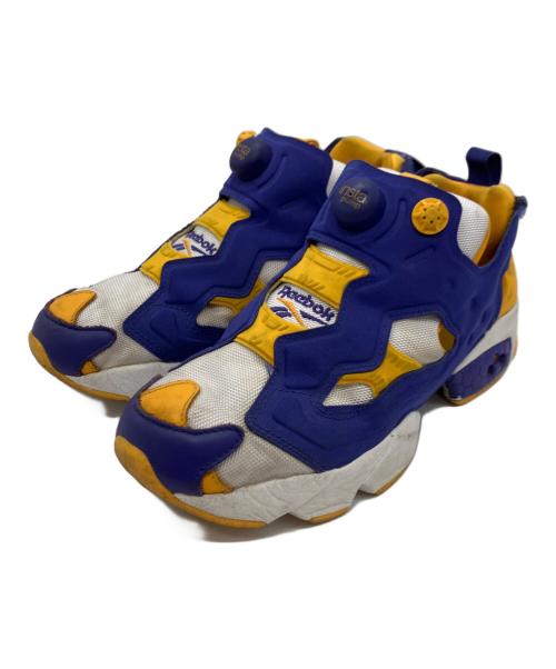 REEBOK（リーボック）REEBOK (リーボック) INSTA PUMP FURY OG パープル×イエロー サイズ:24.5㎝の古着・服飾アイテム