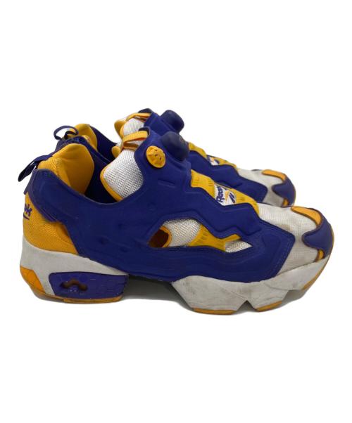 REEBOK（リーボック）REEBOK (リーボック) INSTA PUMP FURY OG パープル×イエロー サイズ:24.5㎝の古着・服飾アイテム