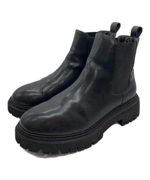 SKECHERS（スケッチャーズ）SKECHERS (スケッチャーズ) サイドゴアブーツ ブラック サイズ:26の古着・服飾アイテム