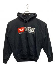 DIESEL（ディーゼル）の古着「S-DIVISION SWEAT HOODIE」｜ブラック
