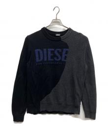 DIESEL（ディーゼル）の古着「K-HALF KNIT」｜ブラック